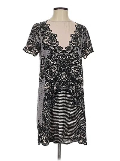 Pre-owned Express Casual Dress In Black