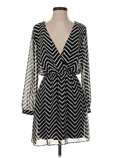 Pre-owned Express Casual Dress In Black