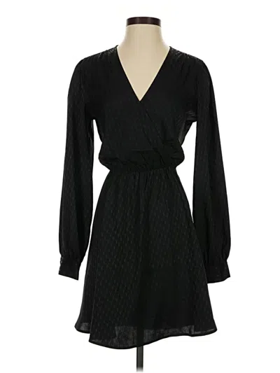 Pre-owned Express Casual Dress In Black