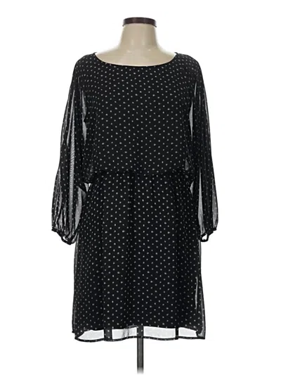 Pre-owned Express Casual Dress In Black