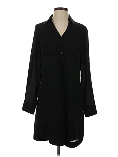 Pre-owned Express Casual Dress In Black