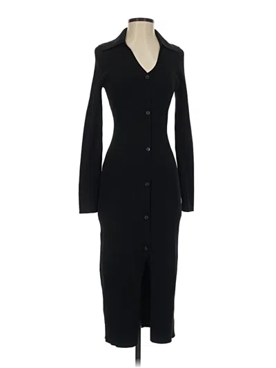 Pre-owned Express Casual Dress In Black