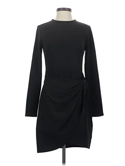 Pre-owned Express Casual Dress In Black