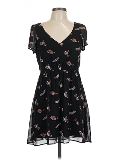 Pre-owned Express Casual Dress In Black