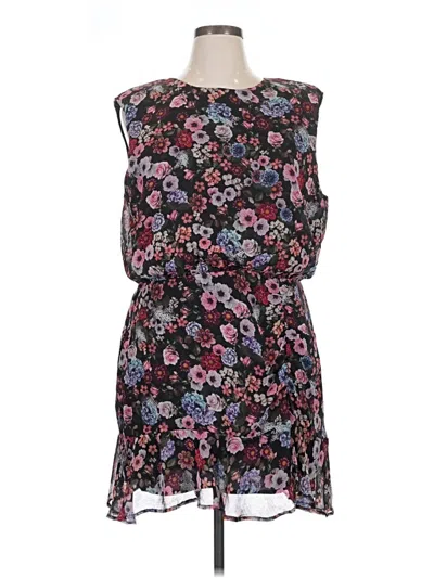 Pre-owned Express Casual Dress In Black
