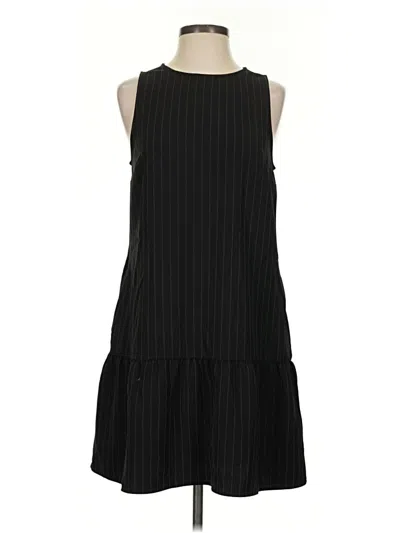 Pre-owned Express Casual Dress In Black