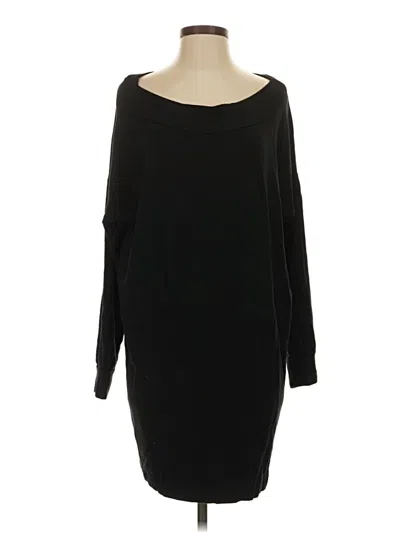Pre-owned Express Casual Dress In Black