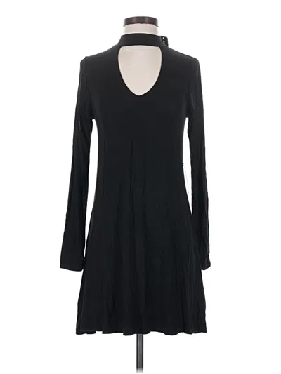 Pre-owned Express Casual Dress In Black