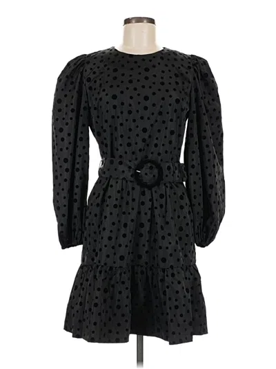 Pre-owned Express Casual Dress In Black