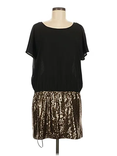 Pre-owned Express Casual Dress In Black