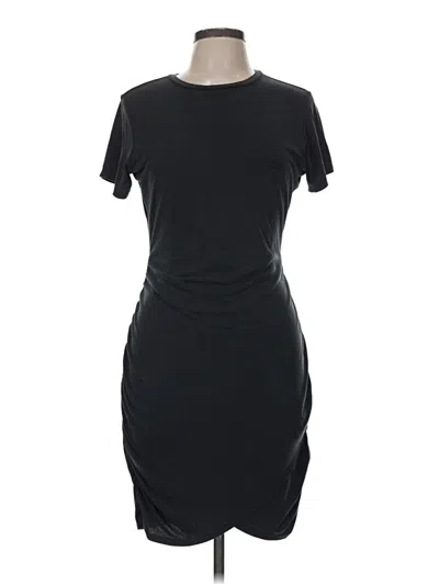 Pre-owned Express Casual Dress In Black