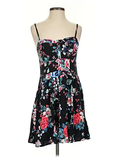 Pre-owned Express Casual Dress In Black