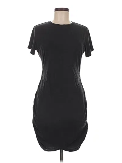 Pre-owned Express Casual Dress In Black