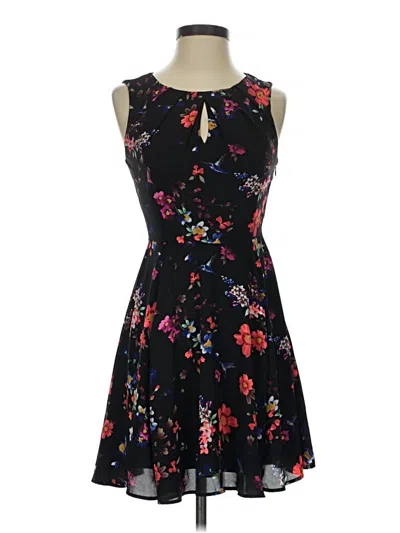 Pre-owned Express Casual Dress In Black