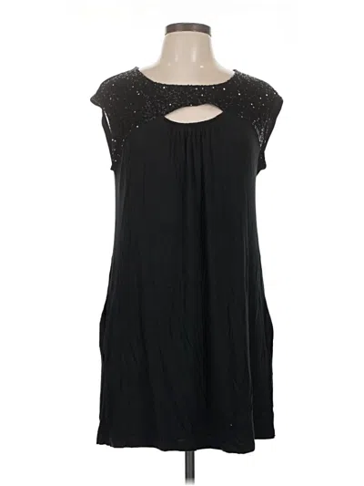 Pre-owned Express Casual Dress In Black
