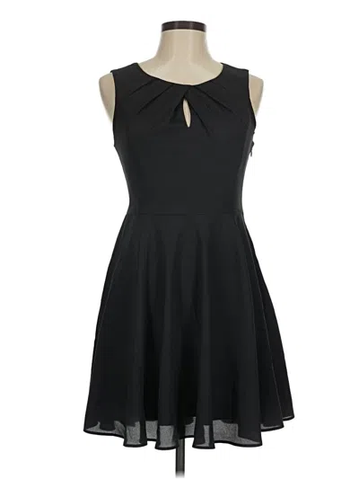 Pre-owned Express Casual Dress In Black