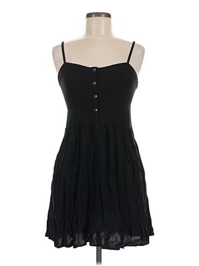 Pre-owned Express Casual Dress In Black