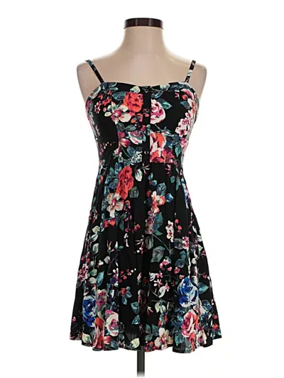 Pre-owned Express Casual Dress In Black