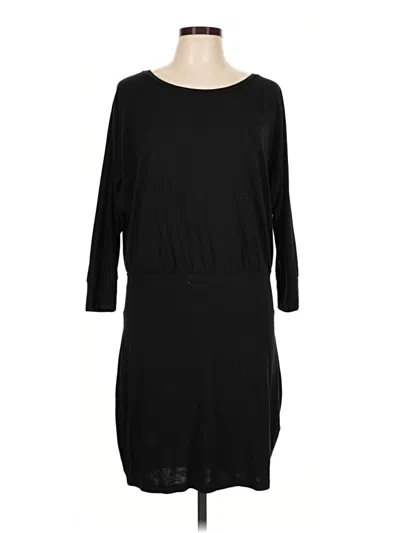 Pre-owned Express Casual Dress In Black