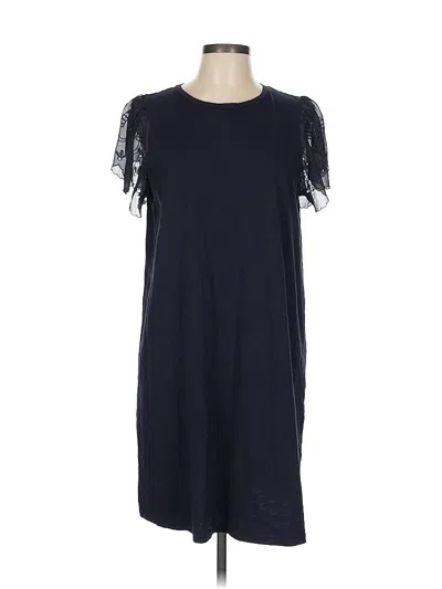 Pre-owned Express Casual Dress In Blue
