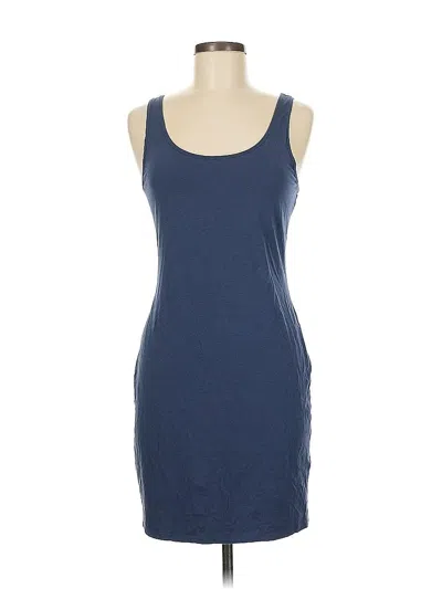 Pre-owned Express Casual Dress In Blue