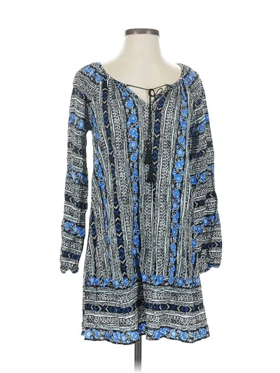 Pre-owned Express Casual Dress In Blue