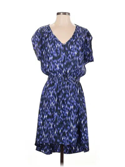 Pre-owned Express Casual Dress In Blue