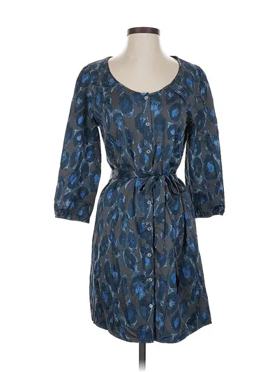 Pre-owned Express Casual Dress In Blue