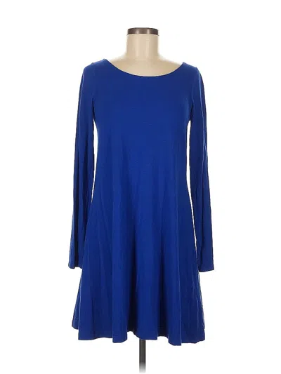Pre-owned Express Casual Dress In Blue
