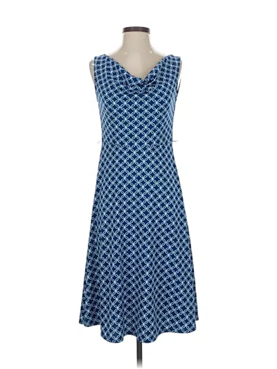 Pre-owned Express Casual Dress In Blue