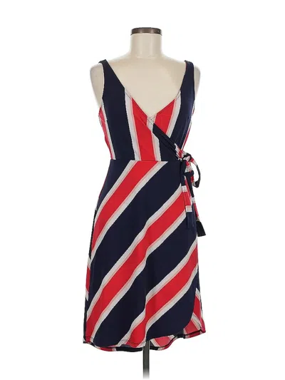 Pre-owned Express Casual Dress In Blue