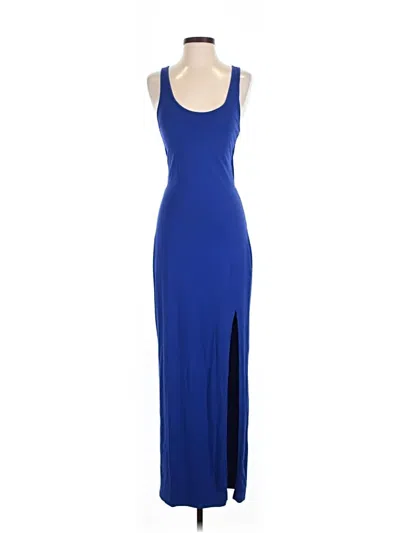 Pre-owned Express Casual Dress In Blue