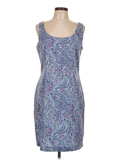 Pre-owned Express Casual Dress In Blue