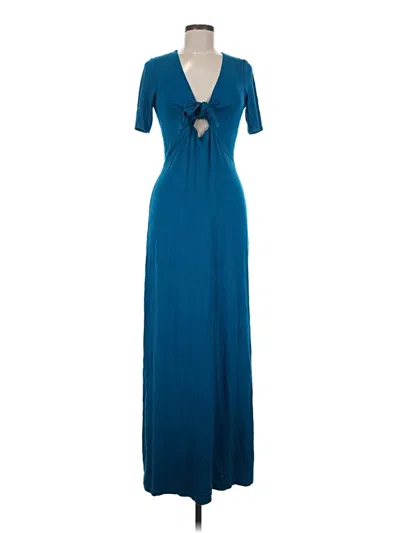Pre-owned Express Casual Dress In Blue