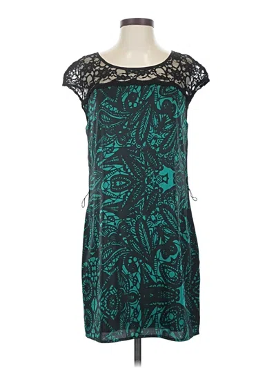 Pre-owned Express Casual Dress In Blue