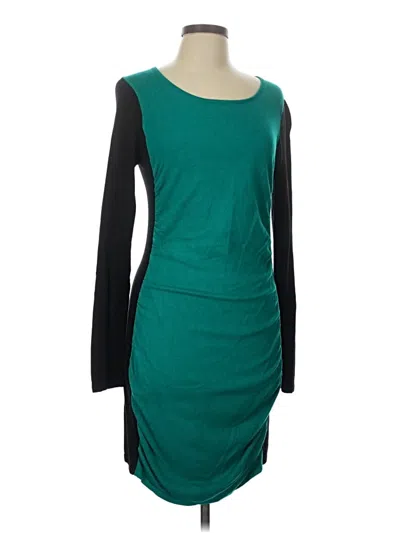 Pre-owned Express Casual Dress In Blue