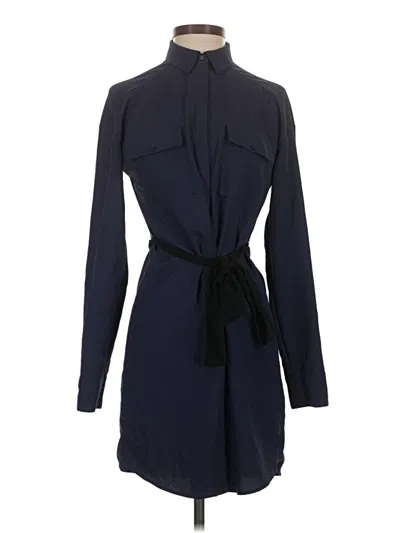 Pre-owned Express Casual Dress In Blue
