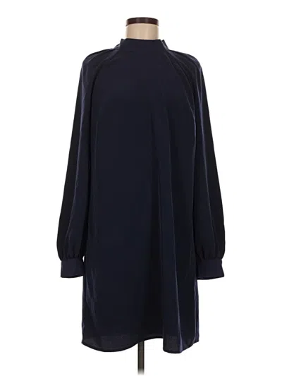 Pre-owned Express Casual Dress In Blue