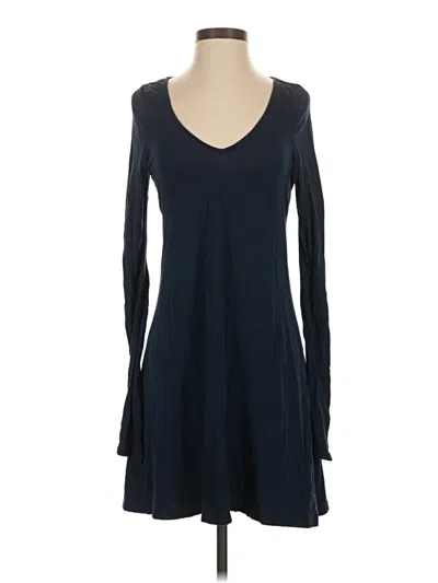 Pre-owned Express Casual Dress In Blue