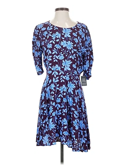 Express Casual Dress In Blue