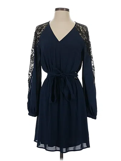 Express Casual Dress In Blue