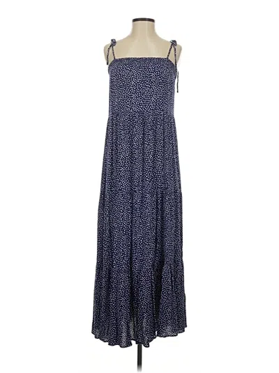 Pre-owned Express Casual Dress In Blue