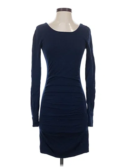 Pre-owned Express Casual Dress In Blue