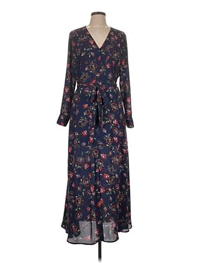 Pre-owned Express Casual Dress In Blue