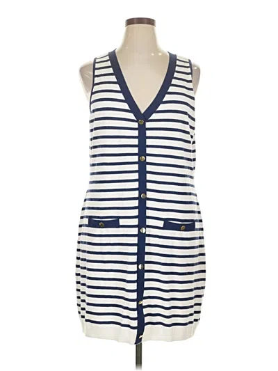 Pre-owned Express Casual Dress In Blue