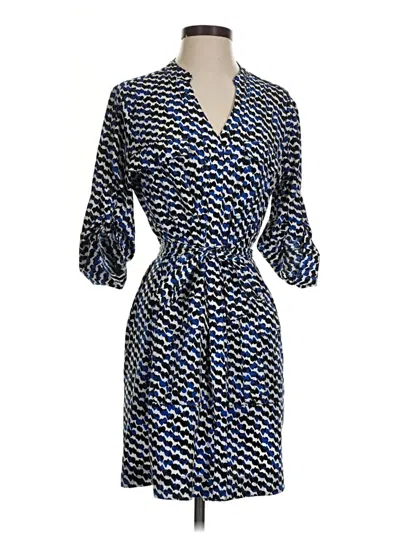 Pre-owned Express Casual Dress In Blue