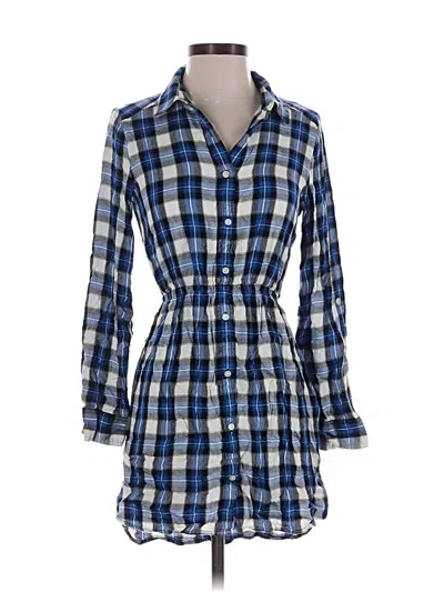 Pre-owned Express Casual Dress In Blue