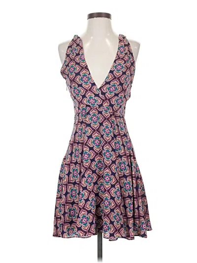 Pre-owned Express Casual Dress In Blue