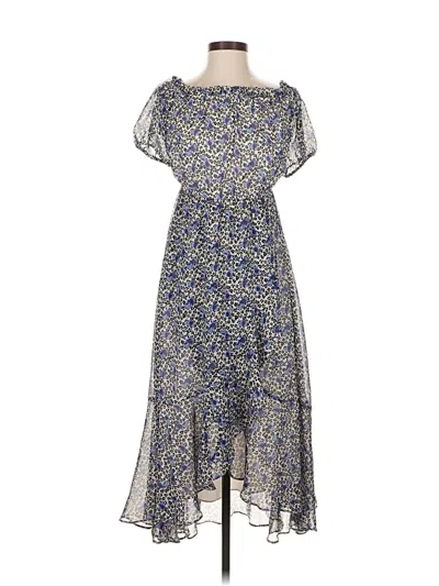 Pre-owned Express Casual Dress In Blue