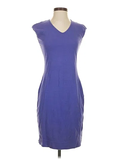 Pre-owned Express Casual Dress In Blue